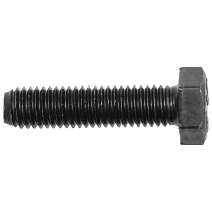Black screw with hexagonal head DIN 933 M10x40 G10.9 100 pcs/bag