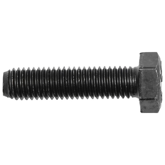Black screw with hexagonal head DIN 933 M10x40 G10.9 100 pcs/bag