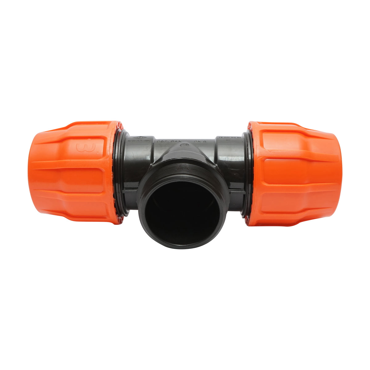 Your equal compression Layflat with external thread D3x3x3 toll PN6 for irrigation systems