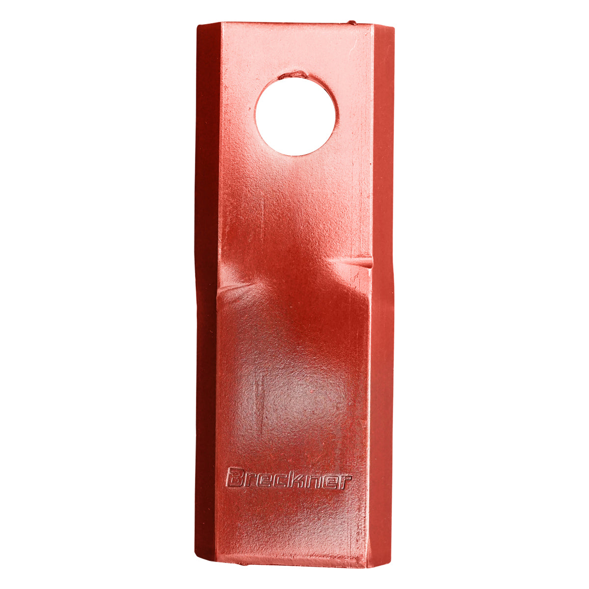 Twisted blade, right rotation for rotary mower 123x45x4mm 18.2mm Breckner Germany