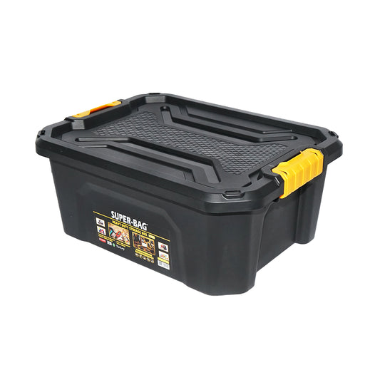 Storage box with lid for heavy loads 20L 490x380x200mm