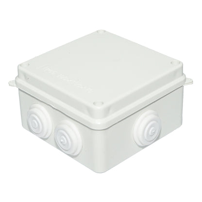 Apparent derivative box 7 entries 100x100x70mm IP65