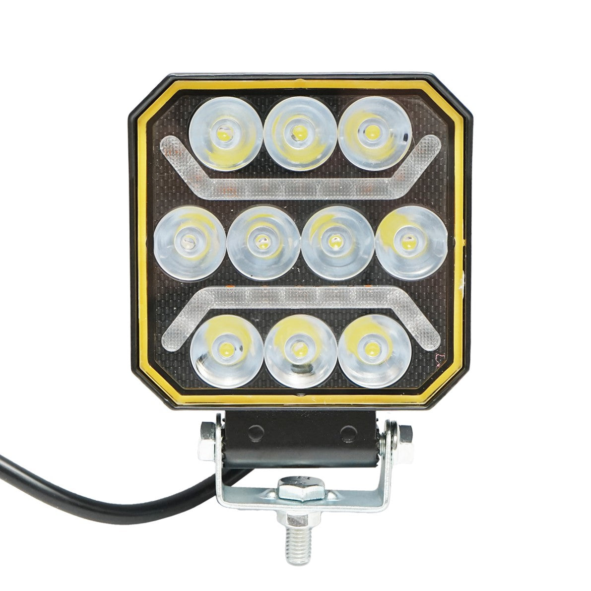 LED Projector 10-30V 15W 101x101x32mm with mounting accessories Breckner Germany