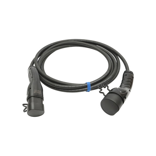 Charging cable 230V, 5M, Type 2 for electric cars 7KW, 32A, single-phase IP55