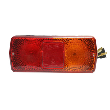 Right rear stop lamp for Massey Ferguson, New Holland 184x76x70mm OEM code 1674074M91