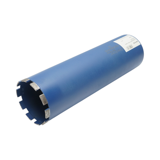 Diamond drill 122x450mm with 1-1/4 UNC internal thread, wet drilling for concrete, brick Breckner Germany