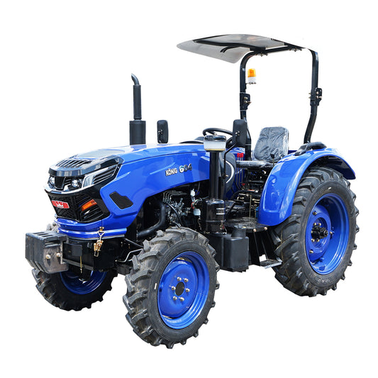 KONIG 604 tractor, 4x4, 60HP, with sunshade, wheels 8.3-16/12.4-28