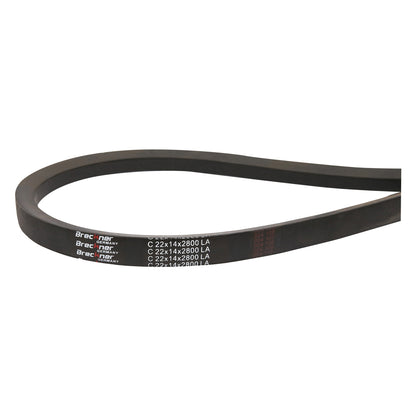 Trapezoidal transmission belt C 22x14x2800 LA 22x2800 Breckner Germany