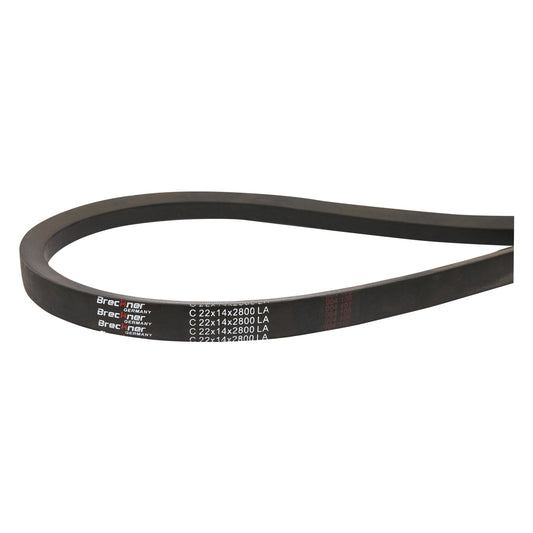 Trapezoidal transmission belt C 22x14x2800 LA 22x2800 Breckner Germany
