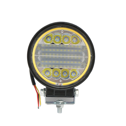 Round LED-SMD Projector 10-30V 72W 113x132x30mm Breckner Germany