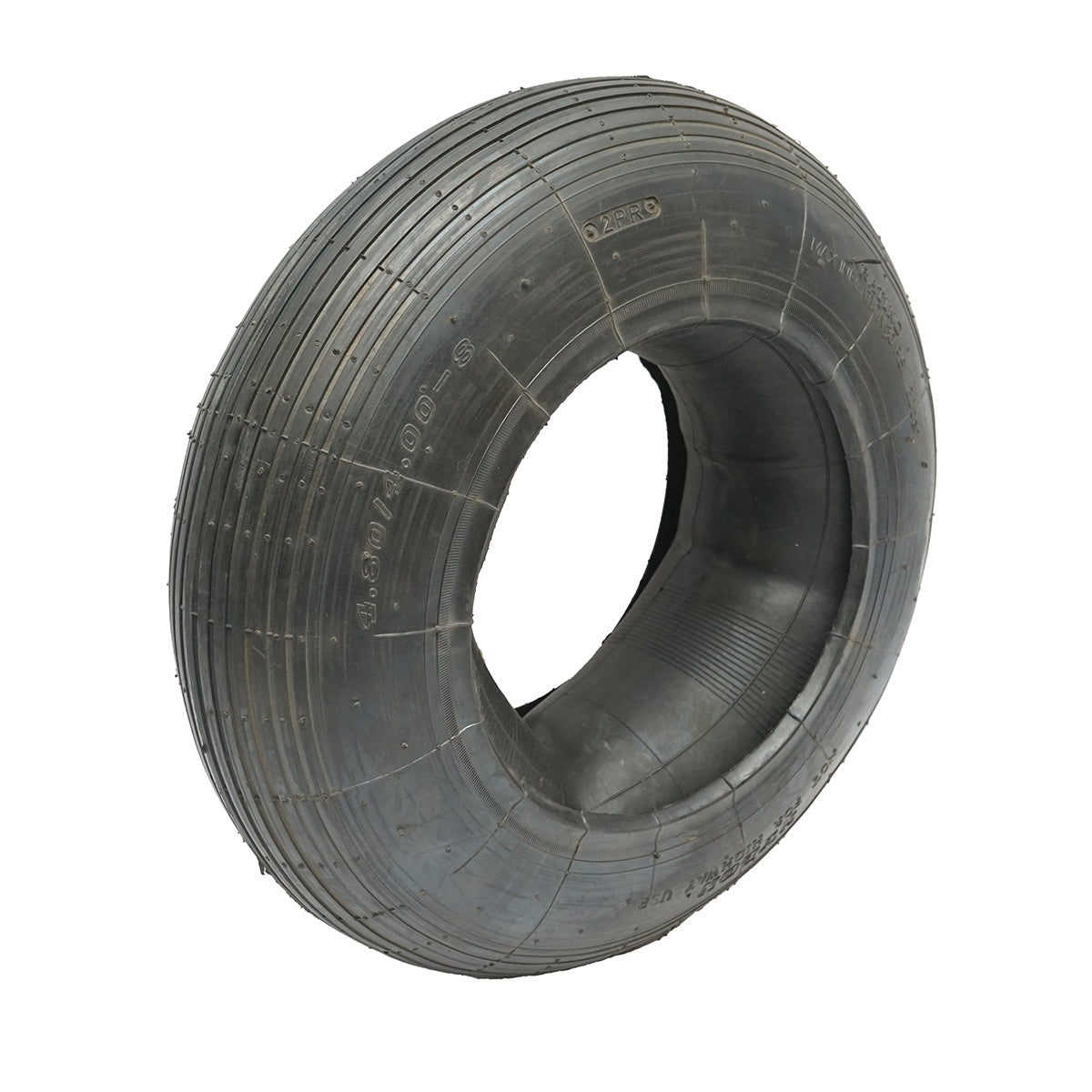 Agricultural tire 400/8 linear with tube 2PR LP53 for tiller