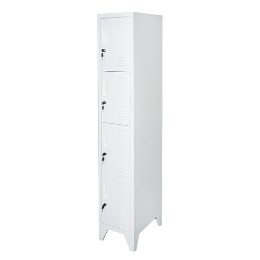 Vestibule, metal cabinet with 4 secured doors 1700x300x450mm Breckner Germany