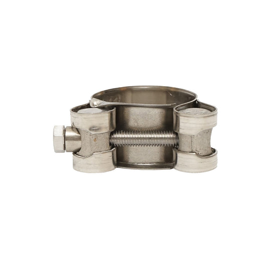 Force collar, stainless steel clamp with screw W1 for hoses 26-28mm Breckner Germany