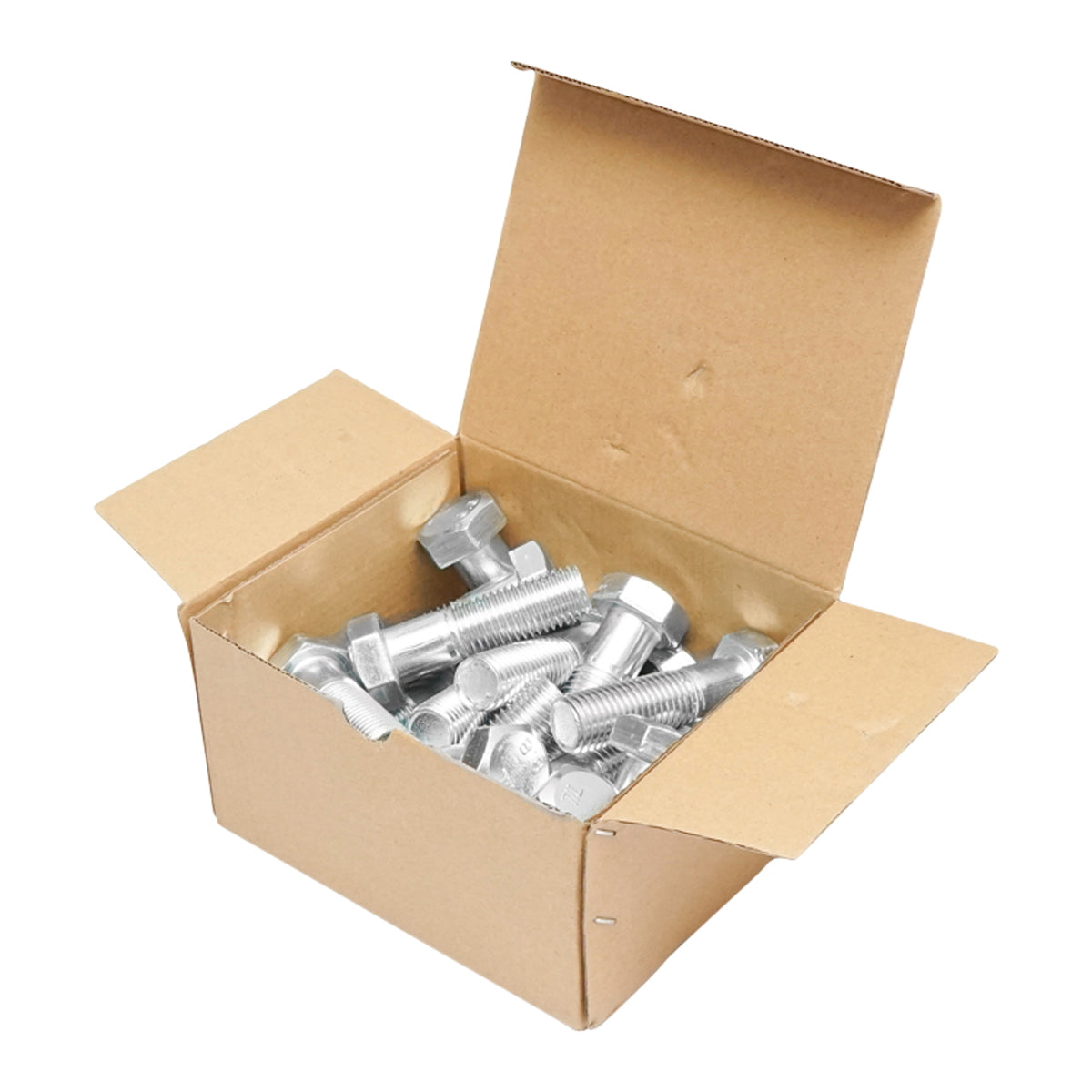 Set of 20 hexagon head screws DIN 933-8.8 M20X70