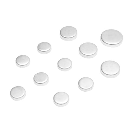 Ice plug set 11 pcs. sealing caps fi28, 37, and 45mm UTB U-650 and U-445