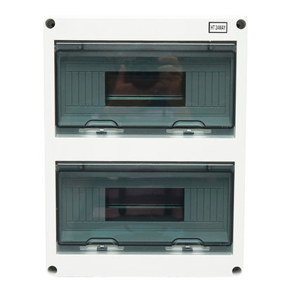 Electrical panel applied 2 rows, 24 modules, IP65, 420x295x130mm