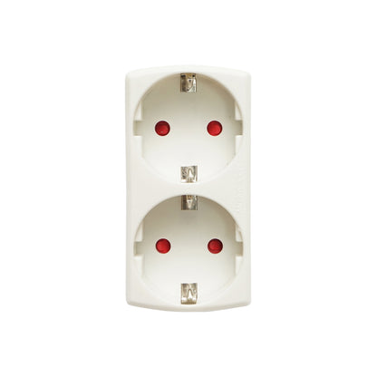 Double Schuko plug 16A, 250V, max 3680W Breckner Germany