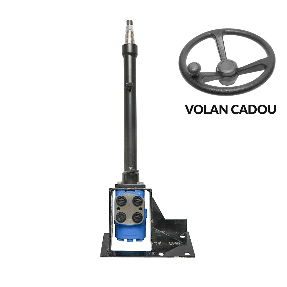 Assembled hydraulic steering box, Danfoss OSPC 160 ON pump with valve for UTB U-445, U-550, U-640, U-650