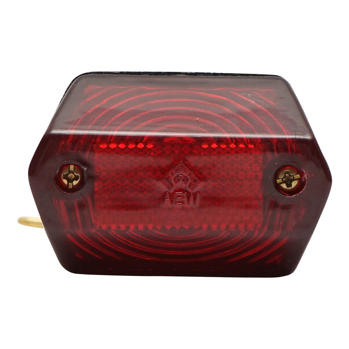 Red rear stop lamp with position for Fiat, Ford, Case, New Holland OEM code 4184634 Breckner Germany
