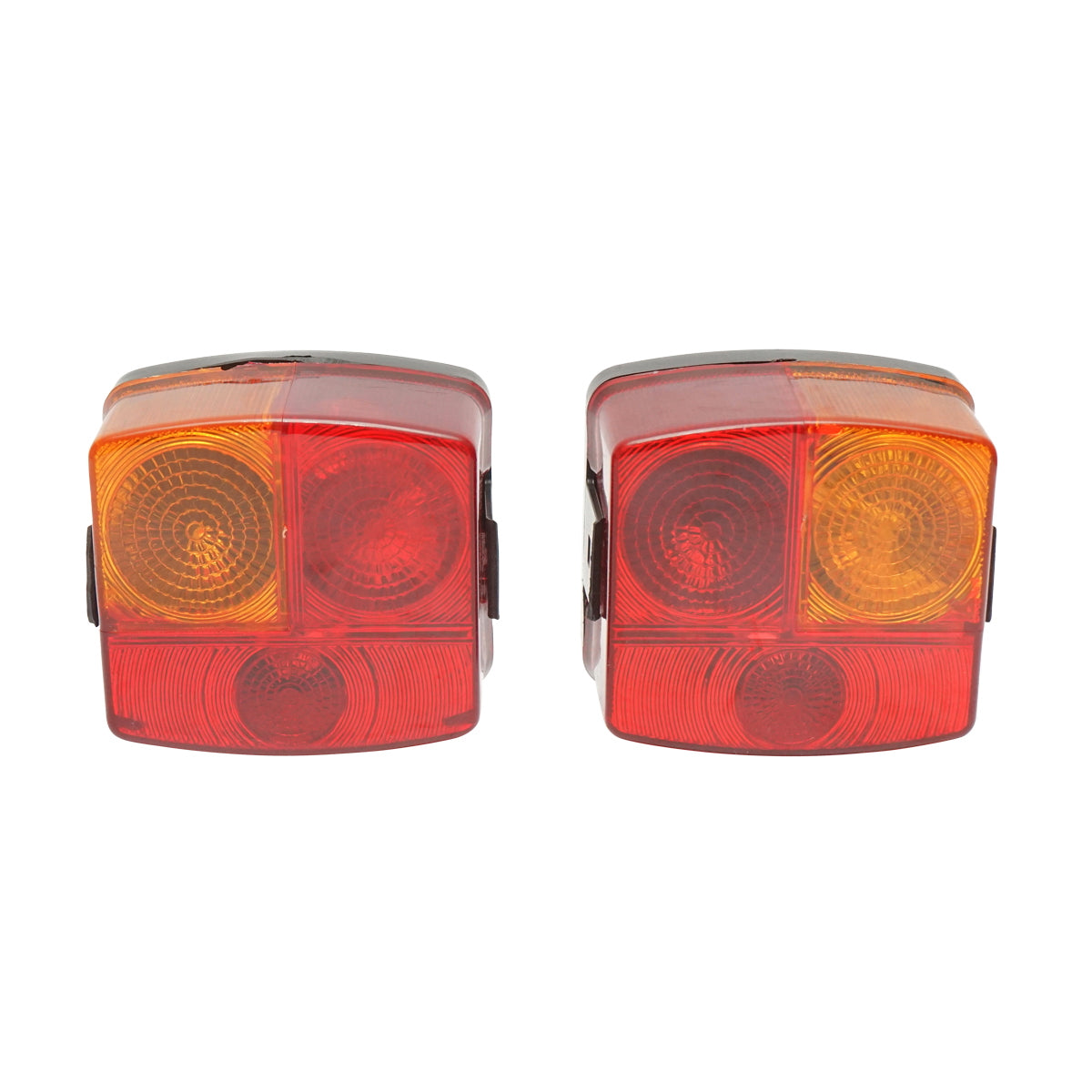 Set of rectangular rear lights left/right for John Deere, Deutz Fahr, Renault Fendt 2377139KZ, 2377138, UC 1001-49