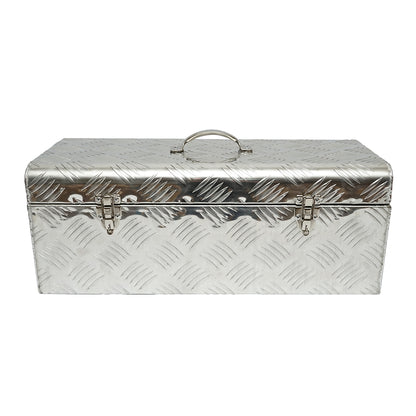 Box, aluminum storage box 58x28x24cm