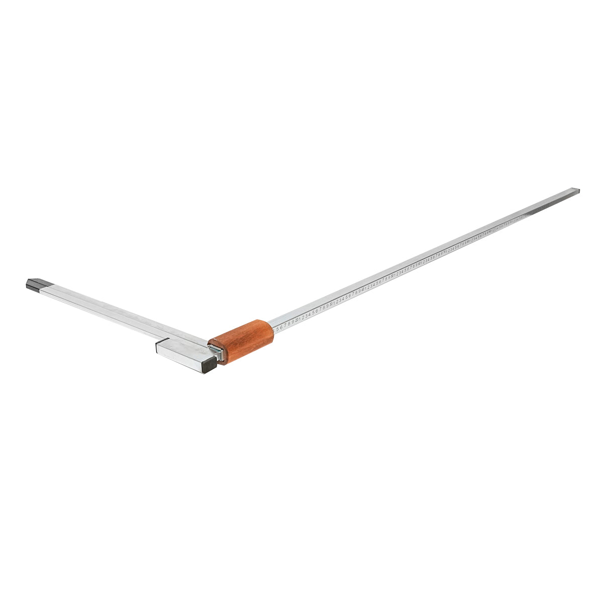 1200mm metal forest rake with wooden handle