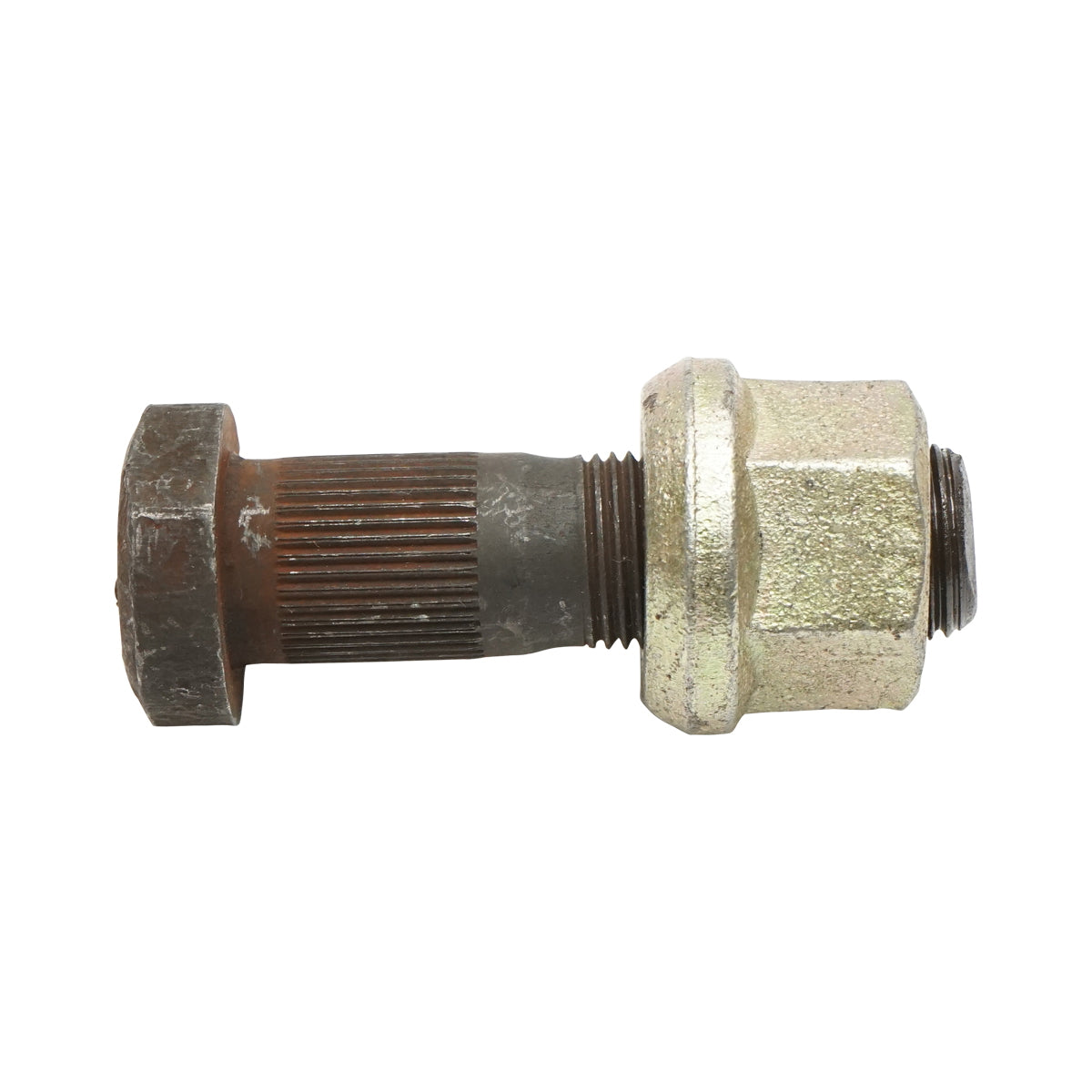 Wheel spacer with nut, for JCB OEM code 826-00923, 106-40001 Breckner Germany