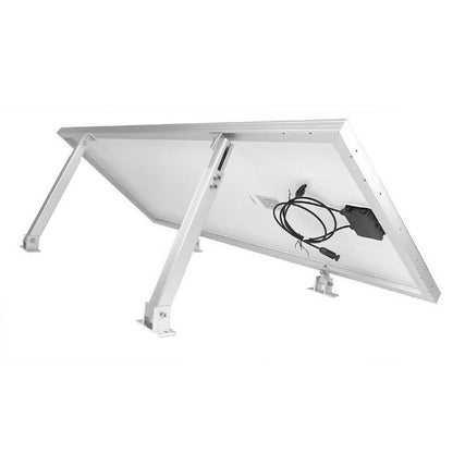 Adjustable supports for mounting photovoltaic solar panels with adjustable angle Breckner Germany