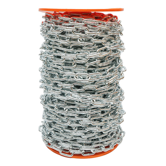 Galvanized steel chain with medium 5.5mm x 50m