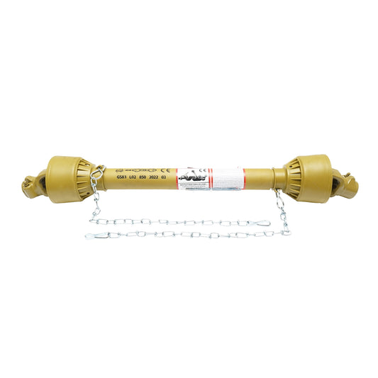 Cardan 850 mm L2S T2 cross 23.8x61.3 (tube type lemon 24x62) Z=6