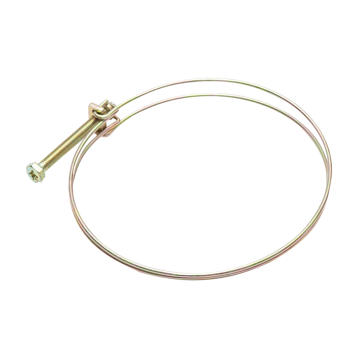 Wire collar 113-120mm with screw M8x80mm for hose Breckner Germany
