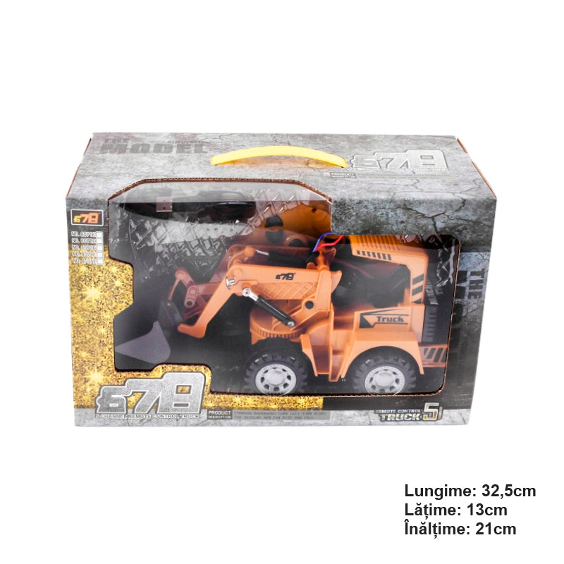 Remote Control Toy Machinery Truck 678 with 5 functions