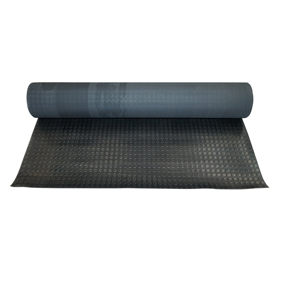 Rubber carpet SBR+NR without textile insert and with striation 3x1200x10000mm L=10m; l=1.2m; G=3mm
