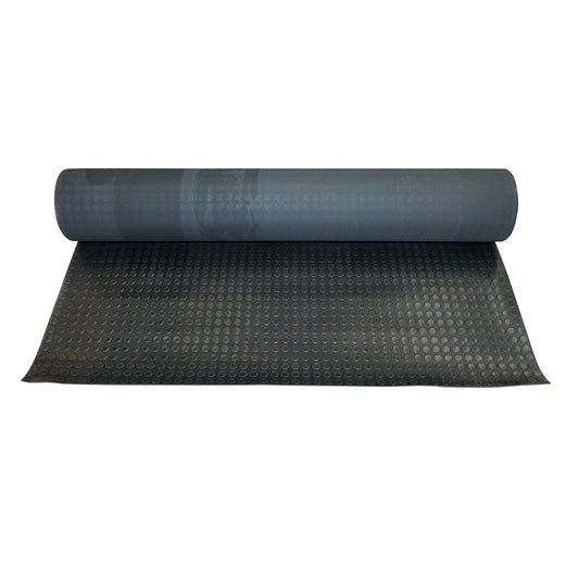 Rubber carpet SBR+NR without textile insert and with striation 3x1200x10000mm L=10m; l=1.2m; G=3mm