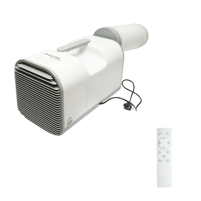 Portable air conditioner 4777 BTU, 600W, 220V with dehumidification function, ventilation, remote control, sleep mode, installation kit included Breckner Germany