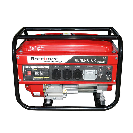 Gasoline electric generator 220V/50Hz maximum power 3.0 kw Breckner Germany