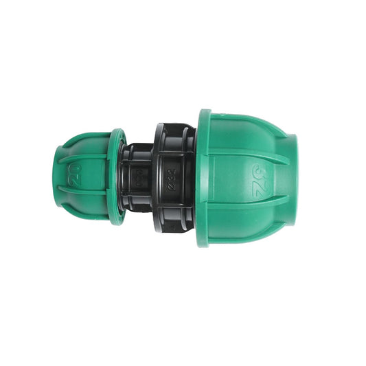 Connector, reduced coupling joint D32x20mm PN10 Bar for irrigation systems