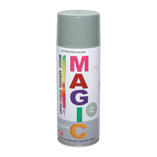 Magic gray spray paint 7001 450 ml