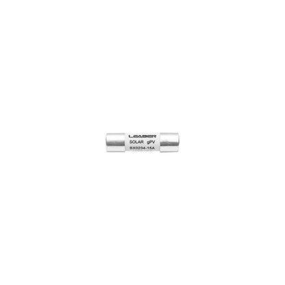 Fusible safety 10x38mm cylindrical BX0234 for gPV solar systems, 15A, 1000V Leader