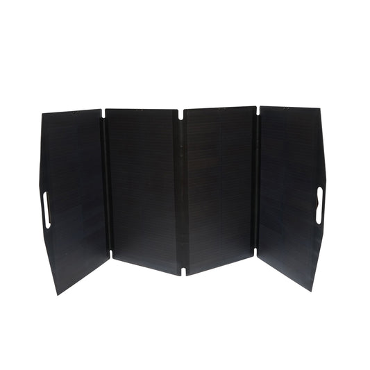 150W monocrystalline photovoltaic solar panel, foldable suitcase type with 10A voltage regulator, 12V/24V Breckner Germany