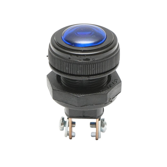 Blue dashboard lamp/witness Breckner Germany