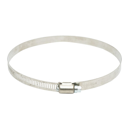 Adjustable stainless steel hose clamp 130-165mm