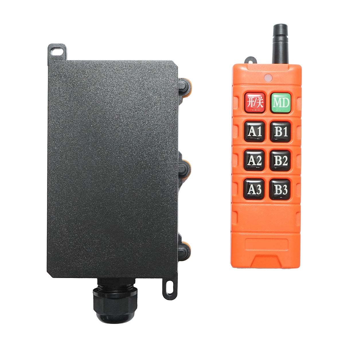 Wireless remote control 12/24V with 6 control buttons