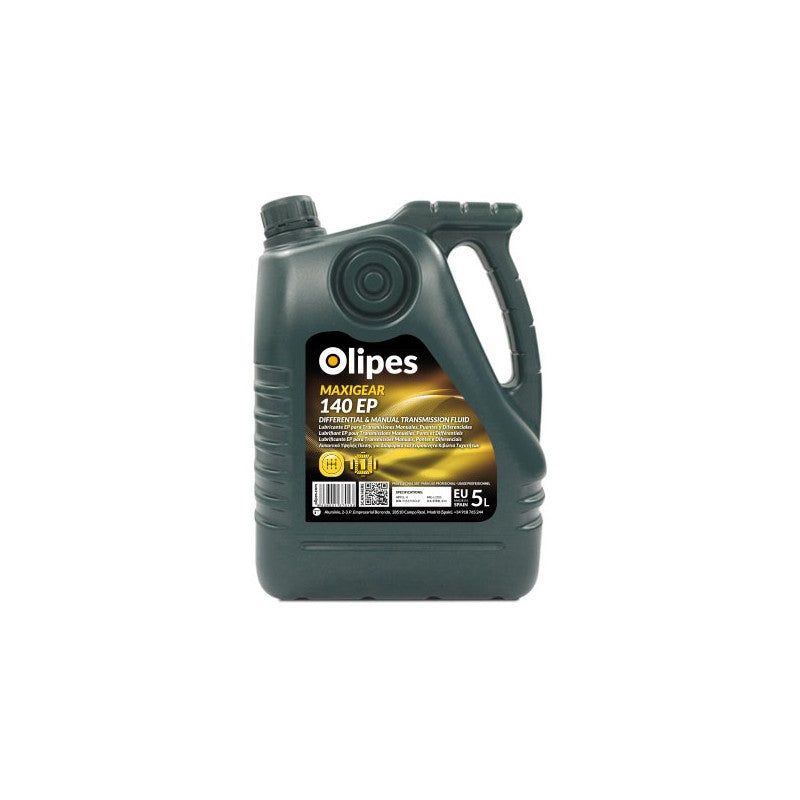 Olipes MAXIGEAR 140 EP oil for gearbox/differential SAE 140 5L