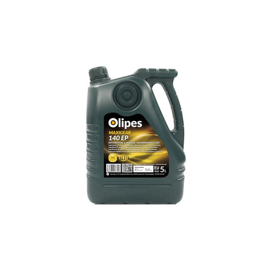 Olipes MAXIGEAR 140 EP oil for gearbox/differential SAE 140 5L