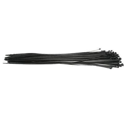 Facet, plastic collar 8.8x920mm, black, set of 100 pieces Breckner Germany