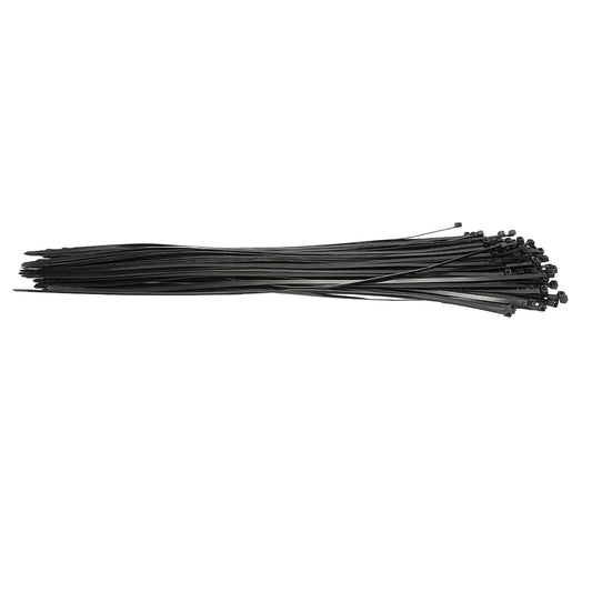 Facet, plastic collar 8.8x920mm, black, set of 100 pieces Breckner Germany