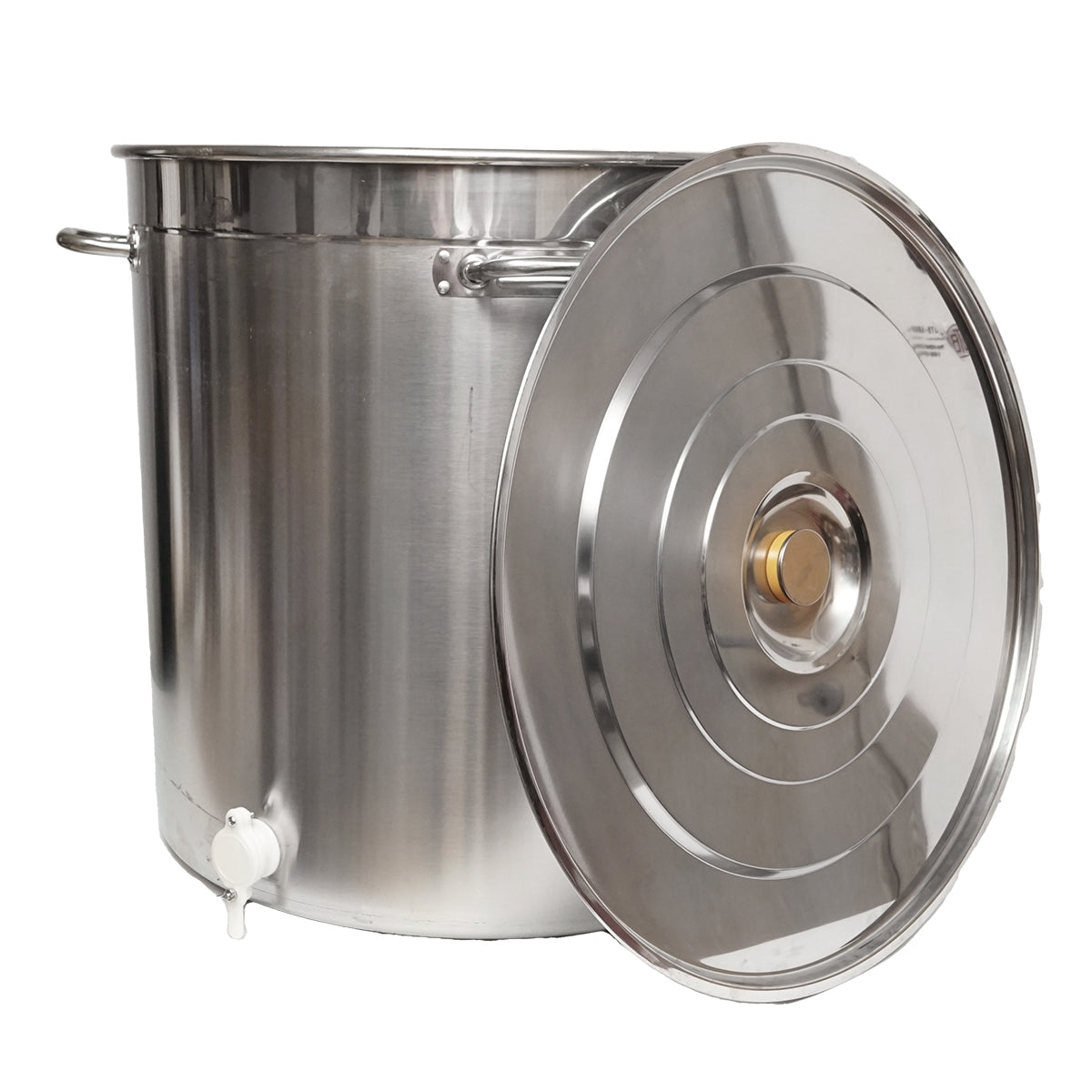 Stainless steel honey extractor with lid for 300kg of honey