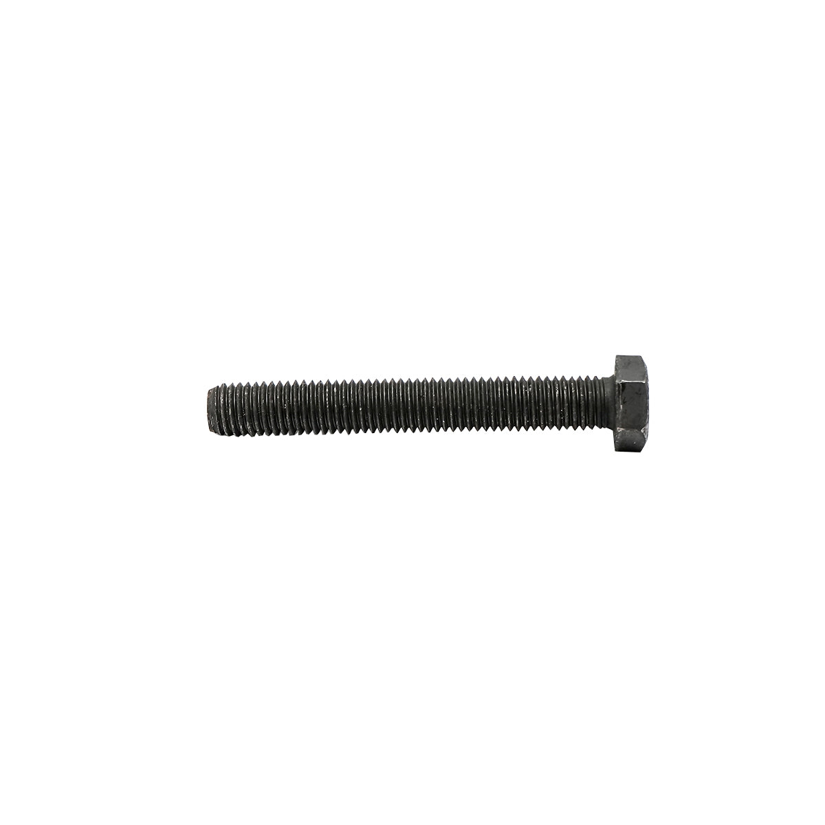 Black screw with hexagonal head DIN 933 M14x100 G10.9 50 pieces/bag