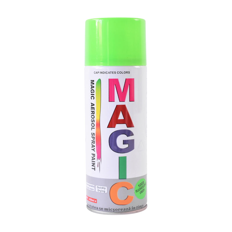 Fluorescent green spray paint 1005 450 ml